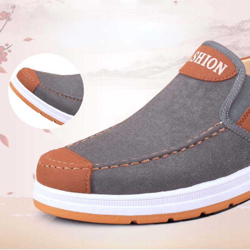 Férfi Slip-On Vászon Cipő – Matteo