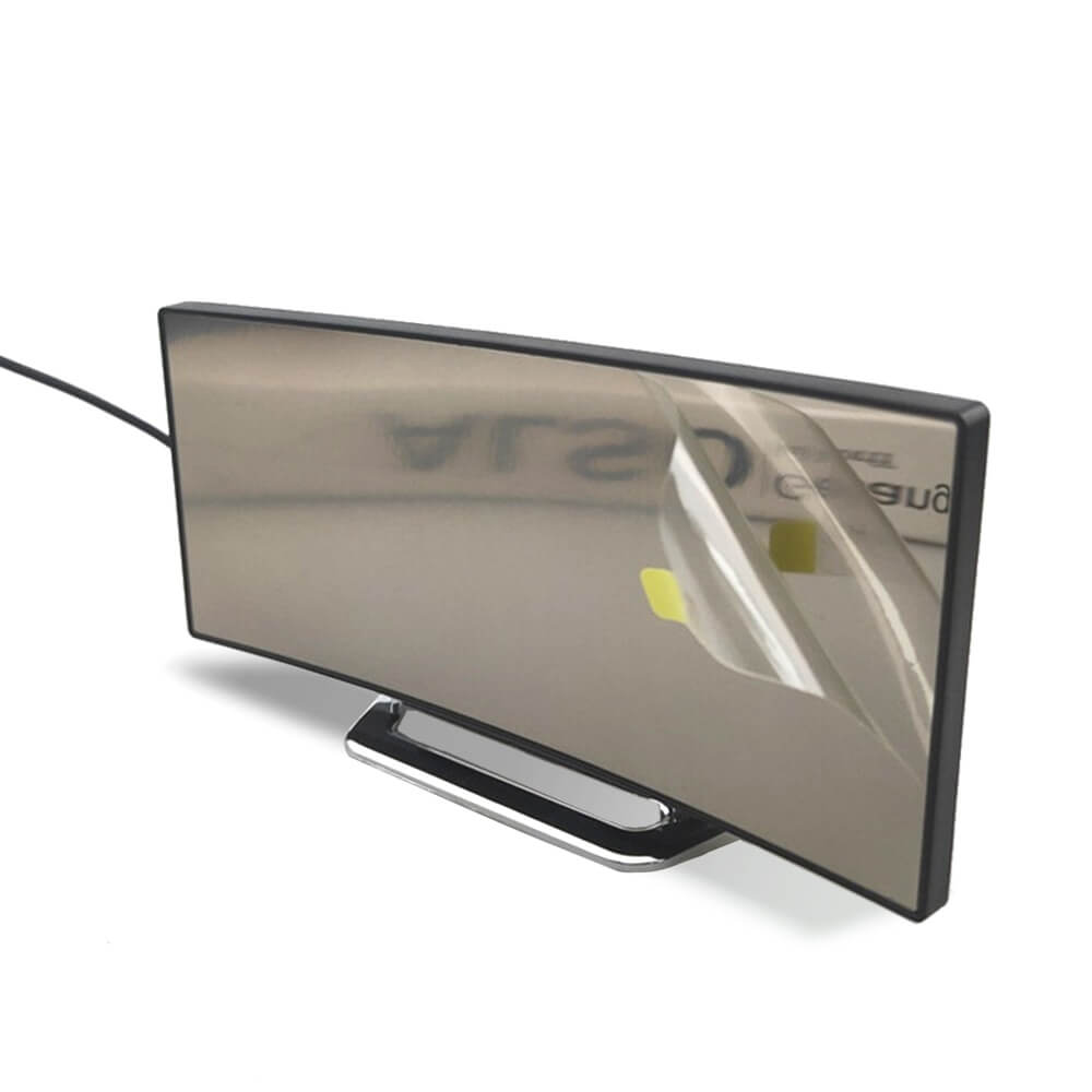 Hajlított LED Digitális Óra Modern Formatervezéssel - LumiCurve