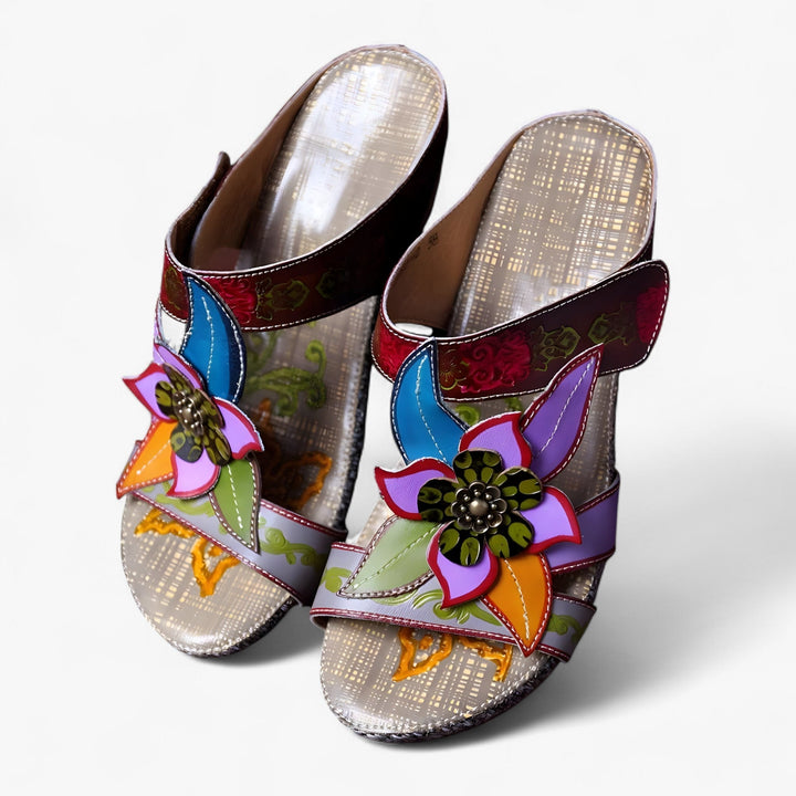 Boho szandálok nőknek fonott pántokkal – BohoStep Dolly
