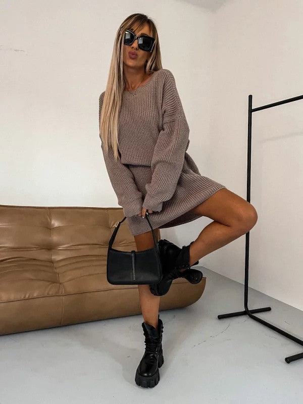 Kényelmes és meleg női tunika őszre és télre – Maren