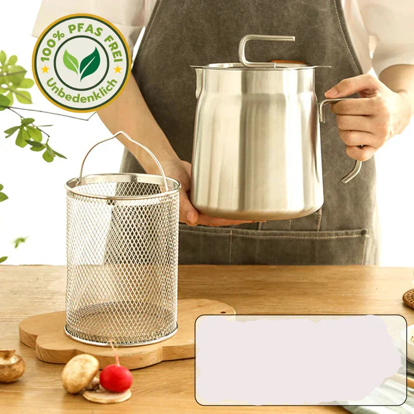 Kompakt Kerek Olajfőző - SnackMaster Pro