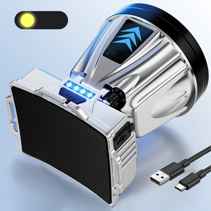 Fényerőszabályozható LED Fejlámpa - NightGuide