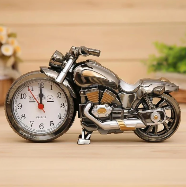 Retro Motorkerékpár Ébresztőóra - MotoTime