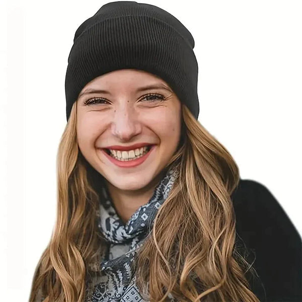 Téli sapka selyem béléssel - Noor