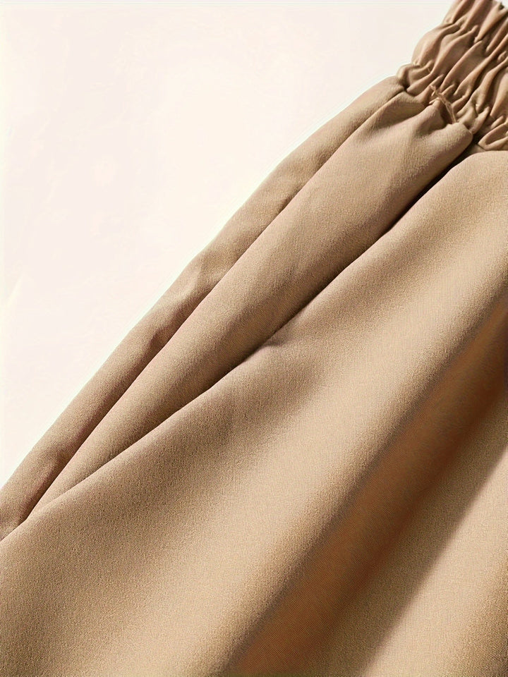 Két részes nyári szett férfiaknak - levélmintás ing és rövidnadrág - Kiano