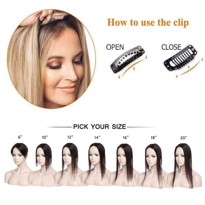 Gyors Clip-in Hajhosszabbítás Rövid Hajra – Zuri