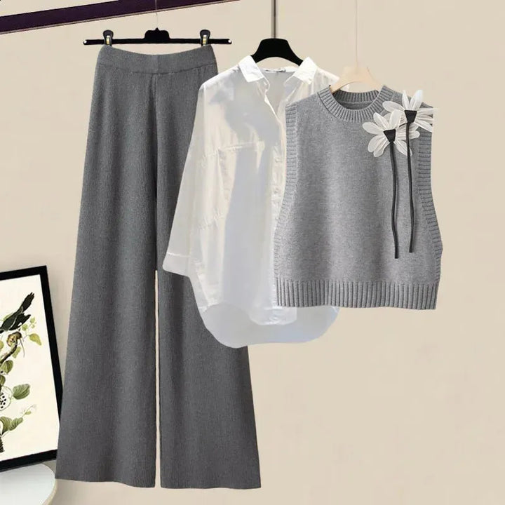 Horgolt 3 részes Női Szett – Camilla