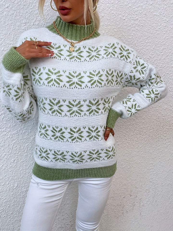 Karácsonyi Patroon Pulóver - Holly