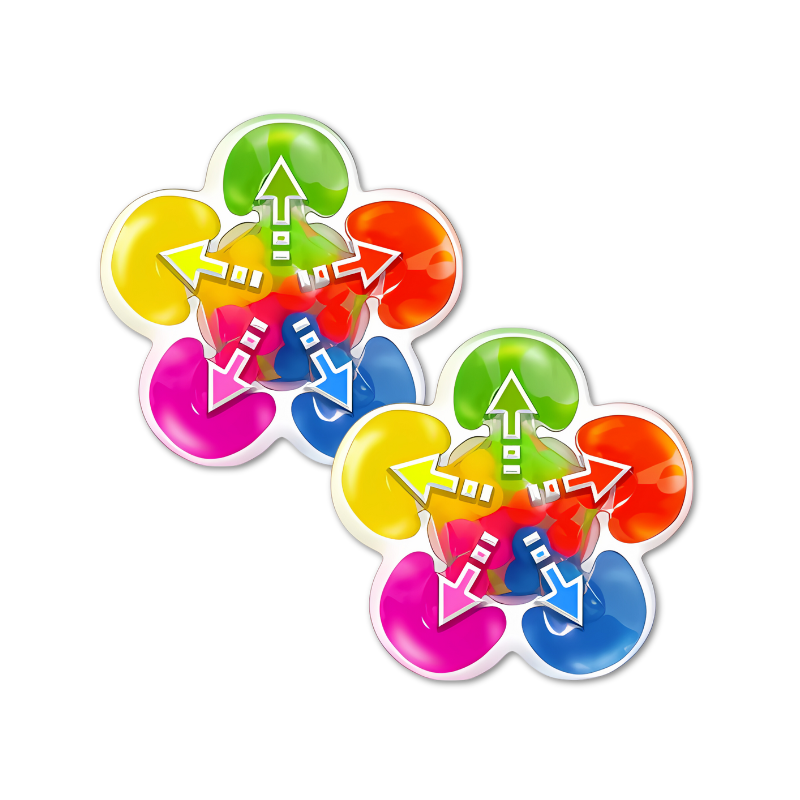 Érzékszervi Játékok a Színes Tanuláshoz (2 db-os készlet) - SzínBarát