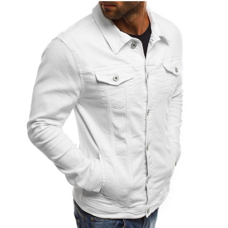 Casual Férfi Farmer Dzseki - Mason