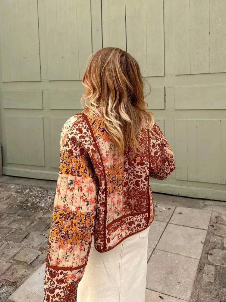 Hordozható patchwork dzseki nőknek – Liora