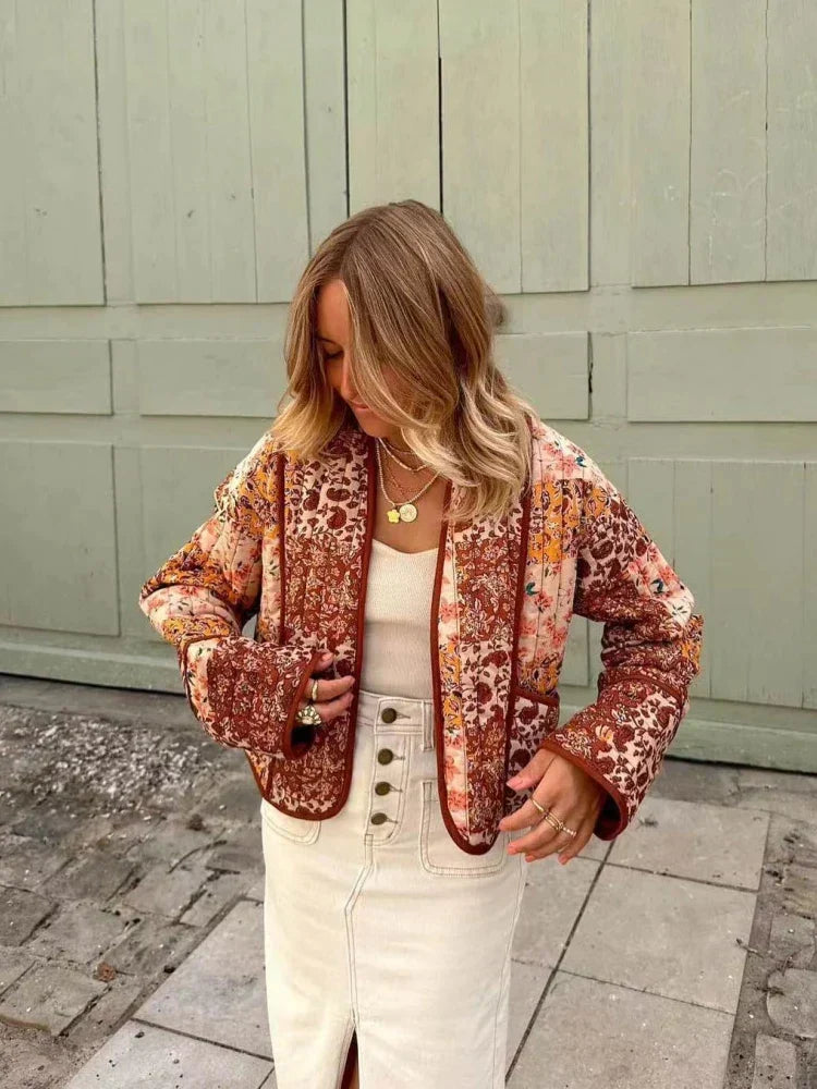 Hordozható patchwork dzseki nőknek – Liora
