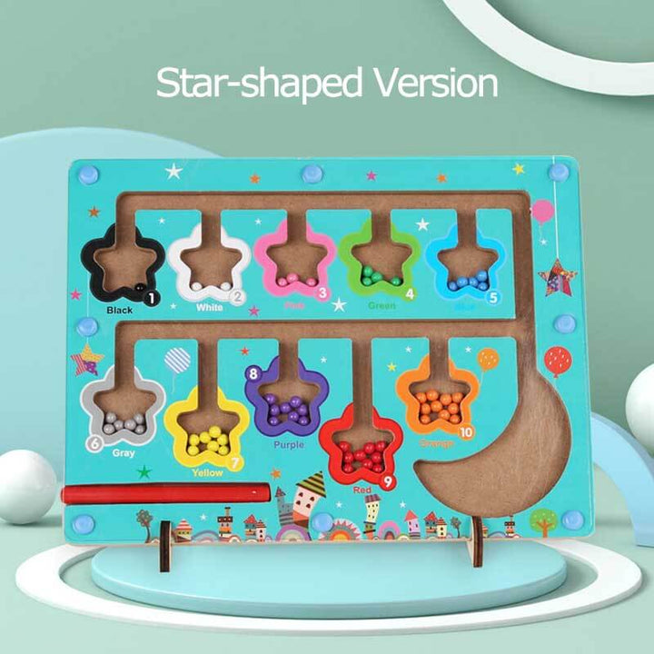 Színes Mágneses Számláló Puzzel - MagniTally