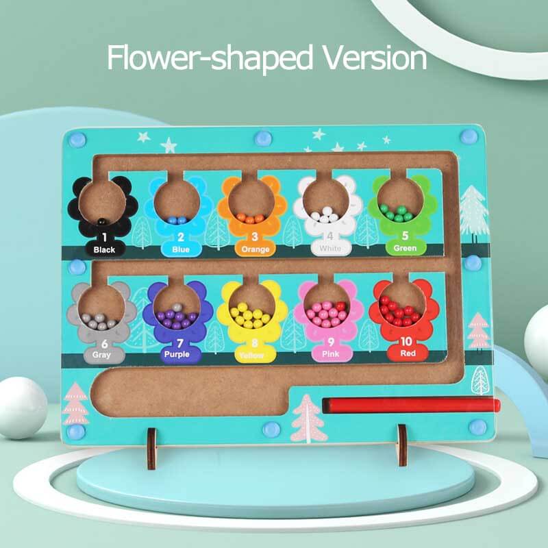 Színes Mágneses Számláló Puzzel - MagniTally