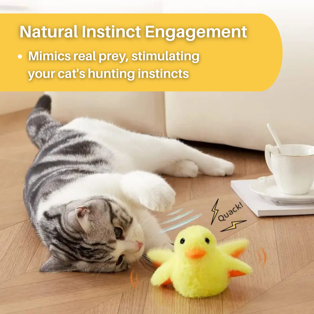 Flappoló Kacsa Játék Macskáknak - DuckDash™ (1+1 INGYEN)