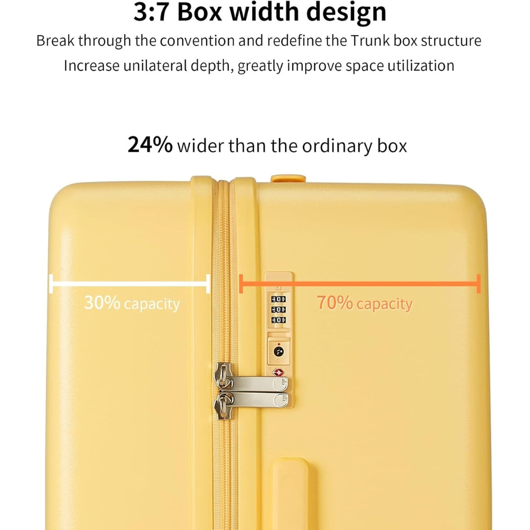 Légitársaság által jóváhagyott 20" kézi poggyász 3:7 elosztással és háromrétegű PC héjjal