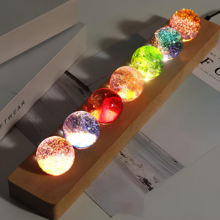Fénylő Kozmikus Kristályok - AstroGlow Gömbök