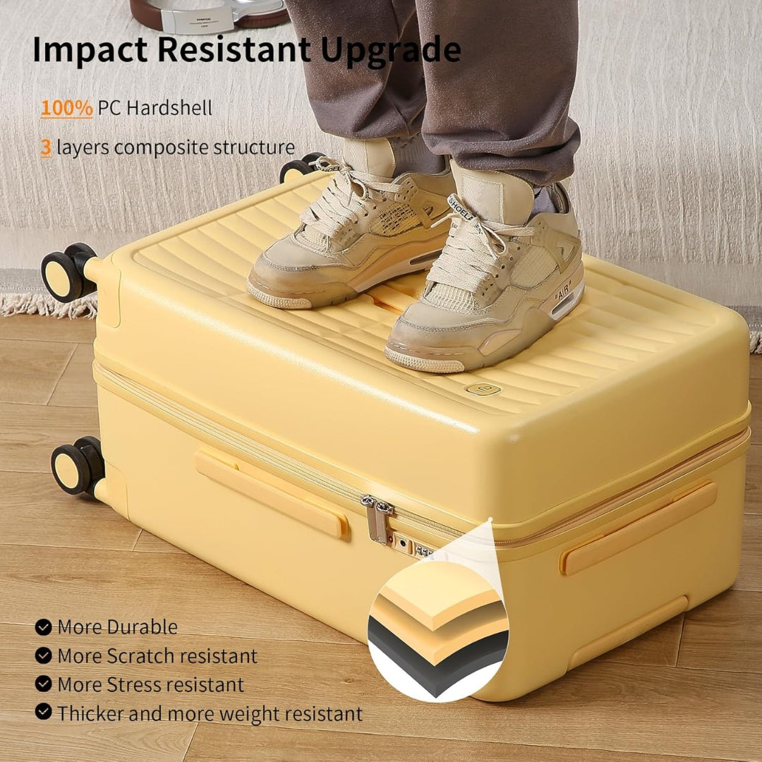 Légitársaság által jóváhagyott 20" kézi poggyász 3:7 elosztással és háromrétegű PC héjjal