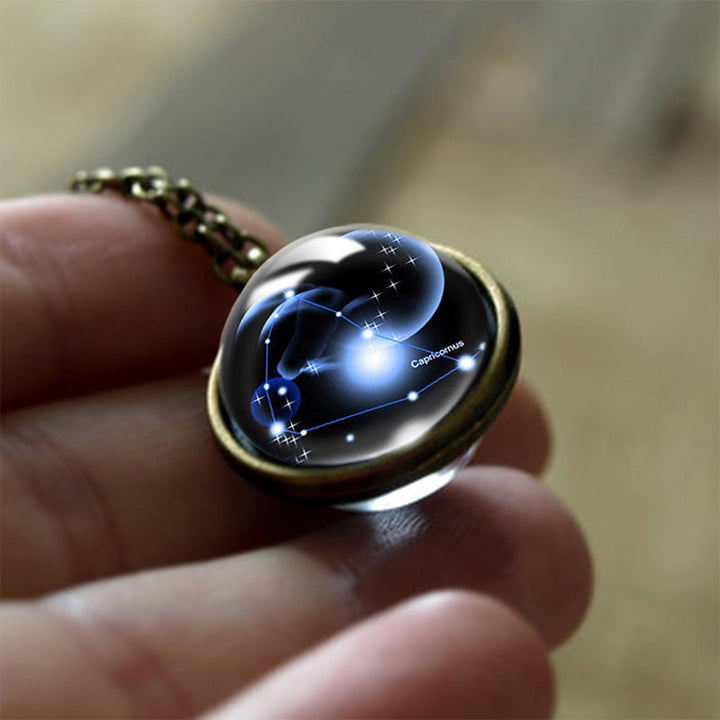 Üveges 12 Csillagjegy Védelmező Medál - Sofia