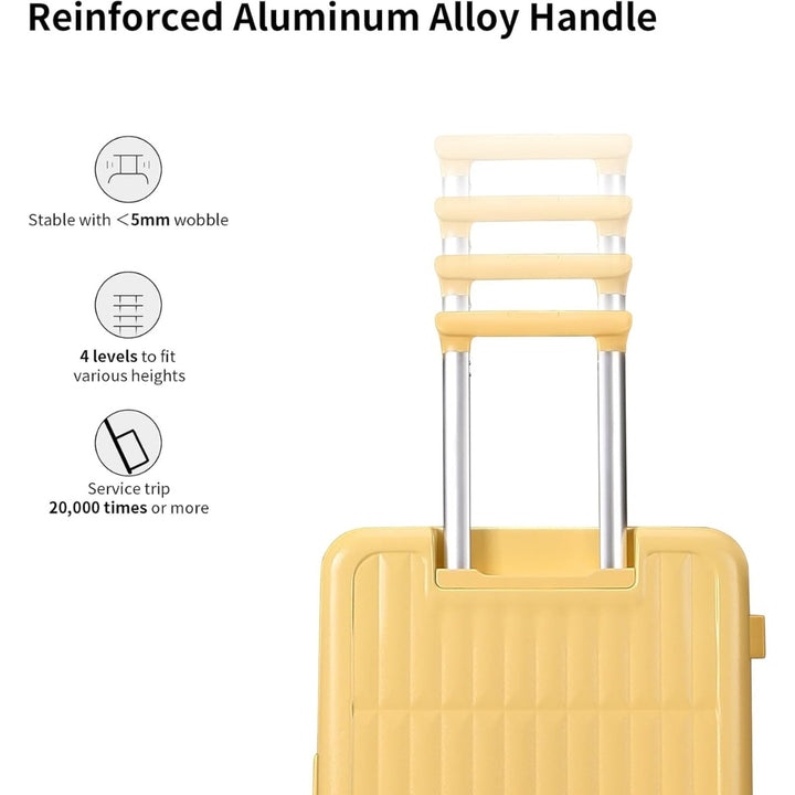 Légitársaság által jóváhagyott 20" kézi poggyász 3:7 elosztással és háromrétegű PC héjjal