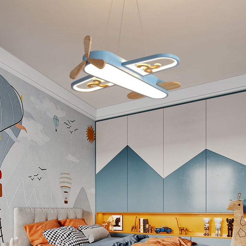 LED Repülőgép Gyerekszoba Lógó Lámpa - SkyFlyer