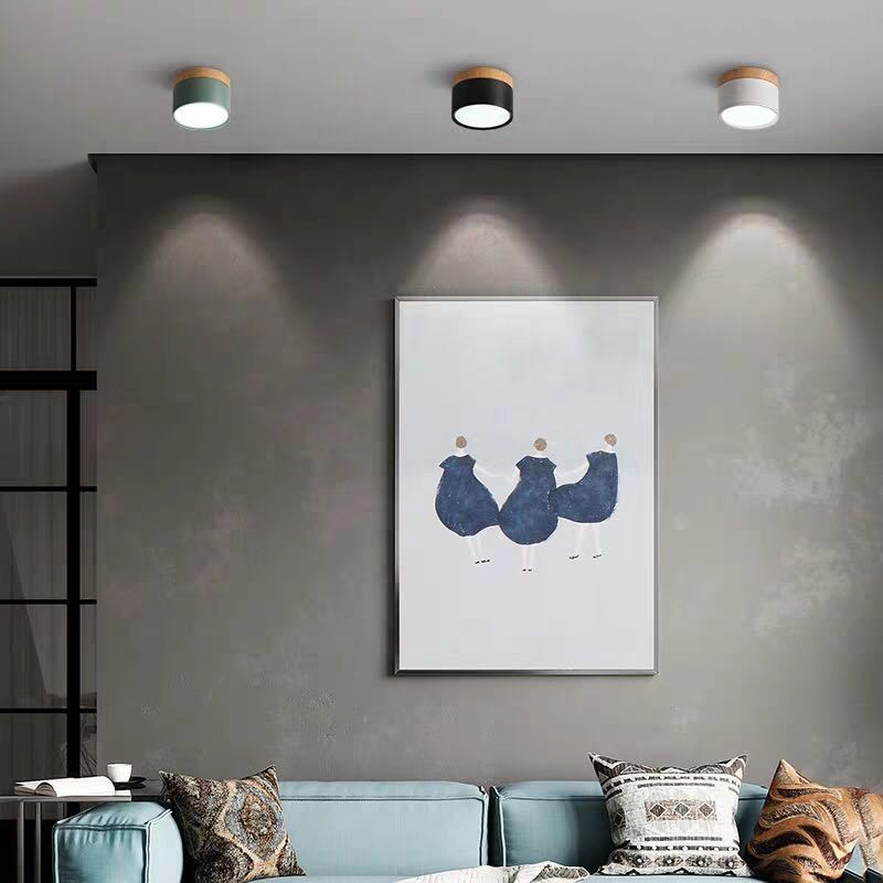 Morandi Stílusú Modern LED Mennyezeti Lámpa - LumiModo