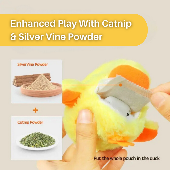 Flappoló Kacsa Játék Macskáknak - DuckDash™ (1+1 INGYEN)