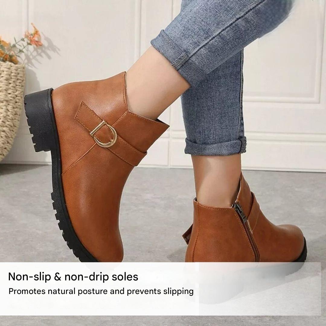 Női őszi csizmák ergonomikus talppal – Alessia