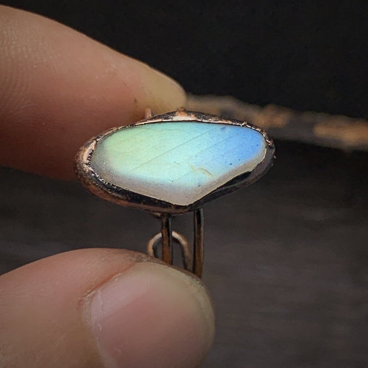 Természetes Nyers Születési Kő Gyűrű - Selina