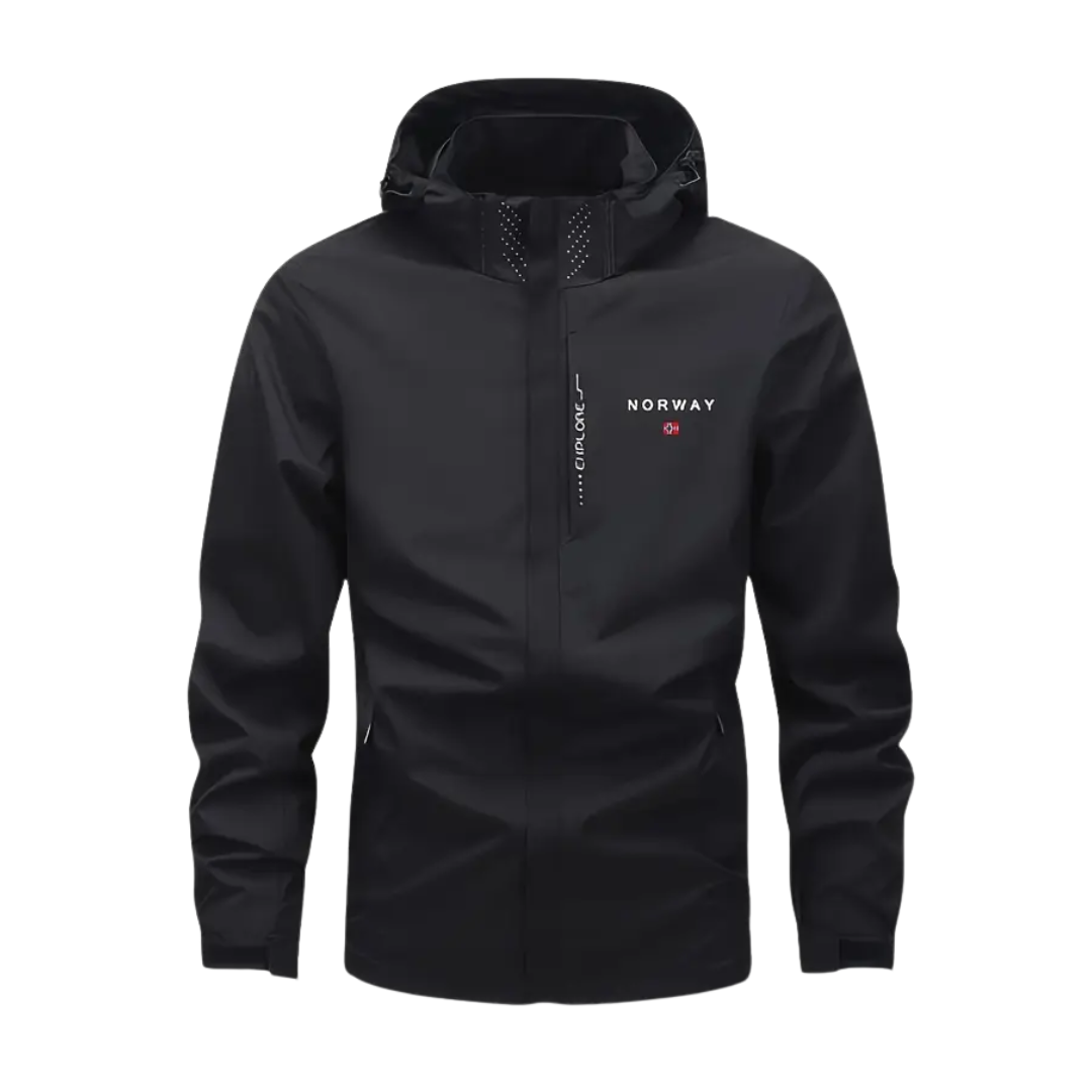 Férfi kültéri dzseki, könnyű és lélegző, levehető kapucnival – Elian