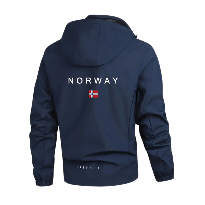 Férfi kültéri dzseki, könnyű és lélegző, levehető kapucnival – Elian