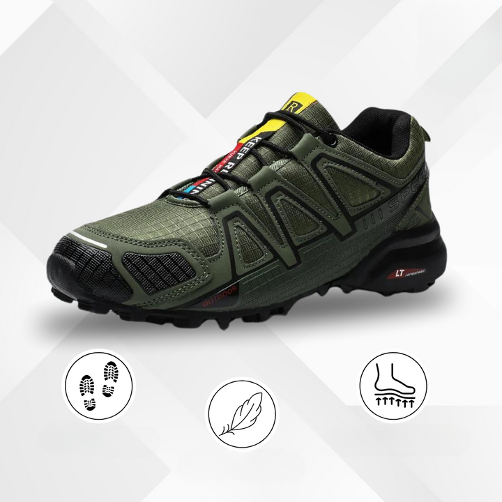 Ergonomikus kültéri túracipők kényelmi párnázással – TrailStep
