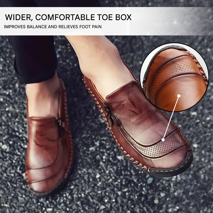 Férfi cipők cipzárral – Matteo