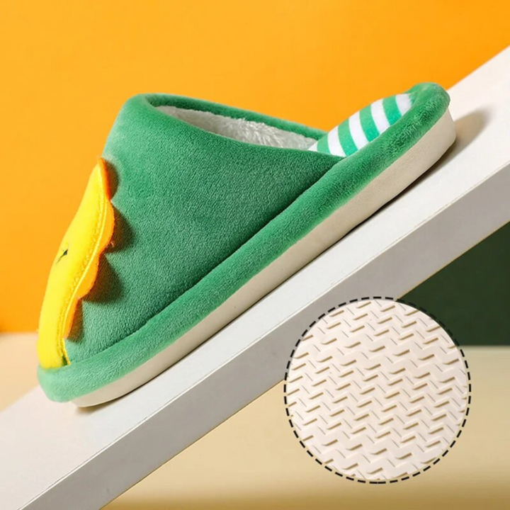 Gyerek papucs dino mintával – RoarySteps