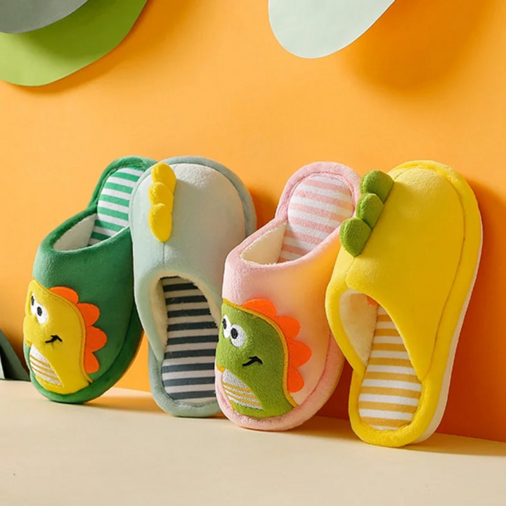 Gyerek papucs dino mintával – RoarySteps