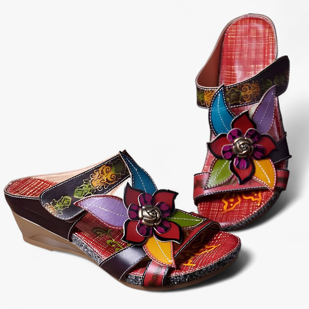 Boho szandálok nőknek fonott pántokkal – BohoStep Dolly