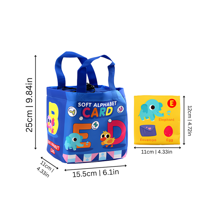 Színes Kisbaba Betűkártyák - BetűSzórakozás