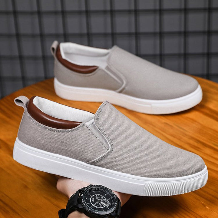 Lennard vászon férfi slip-on cipők
