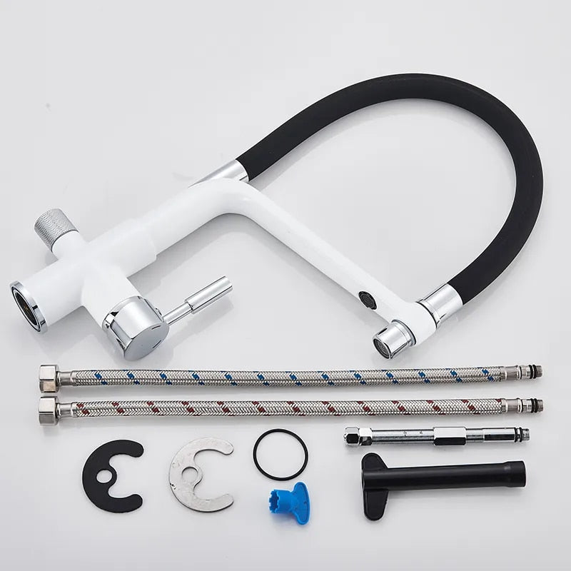 Két kifolyóval és vízszűréssel ellátott csaptelep - PureFlow Duo