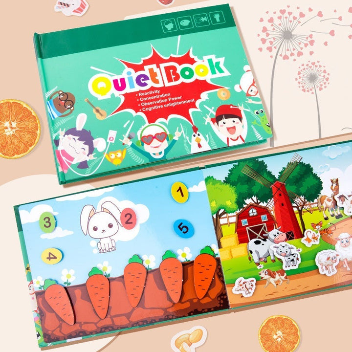 Oktatási Elfoglaltsági Könyv Gyerekeknek – LearnJoy