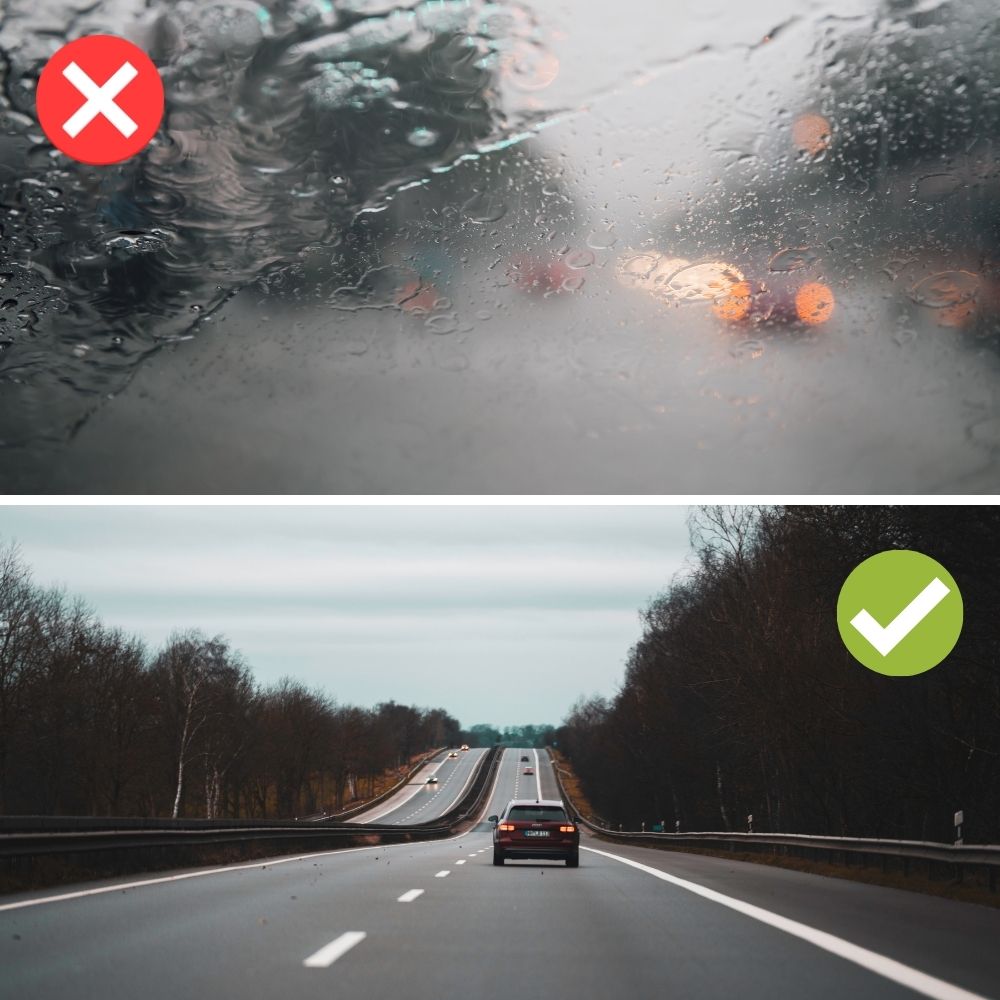 Vízhatlan autóüveg bevonat - Rainexel