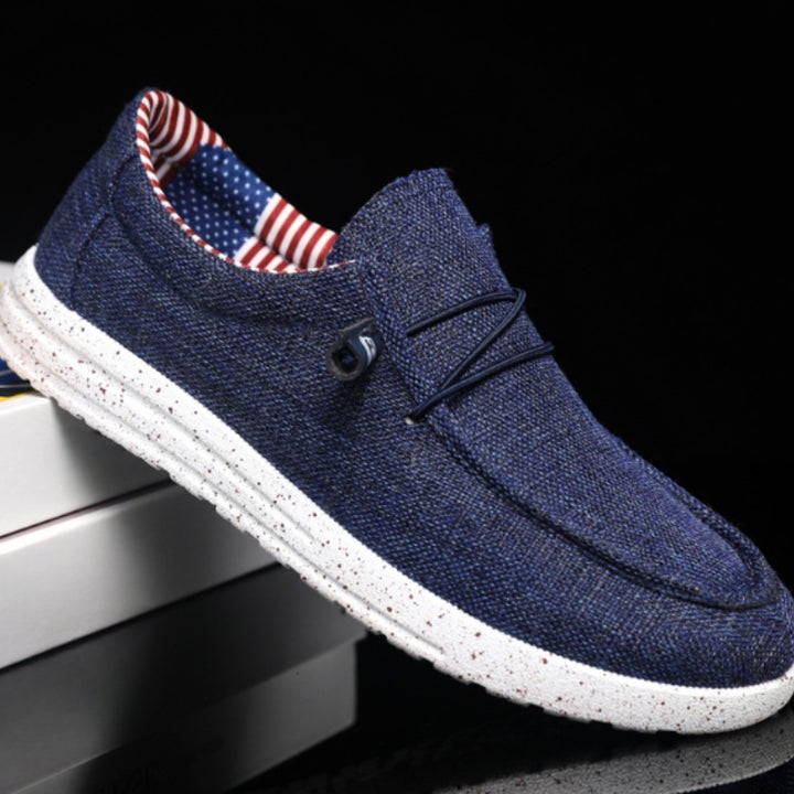 Stílusos Vászon Loafer Cipők Férfiaknak - Milan