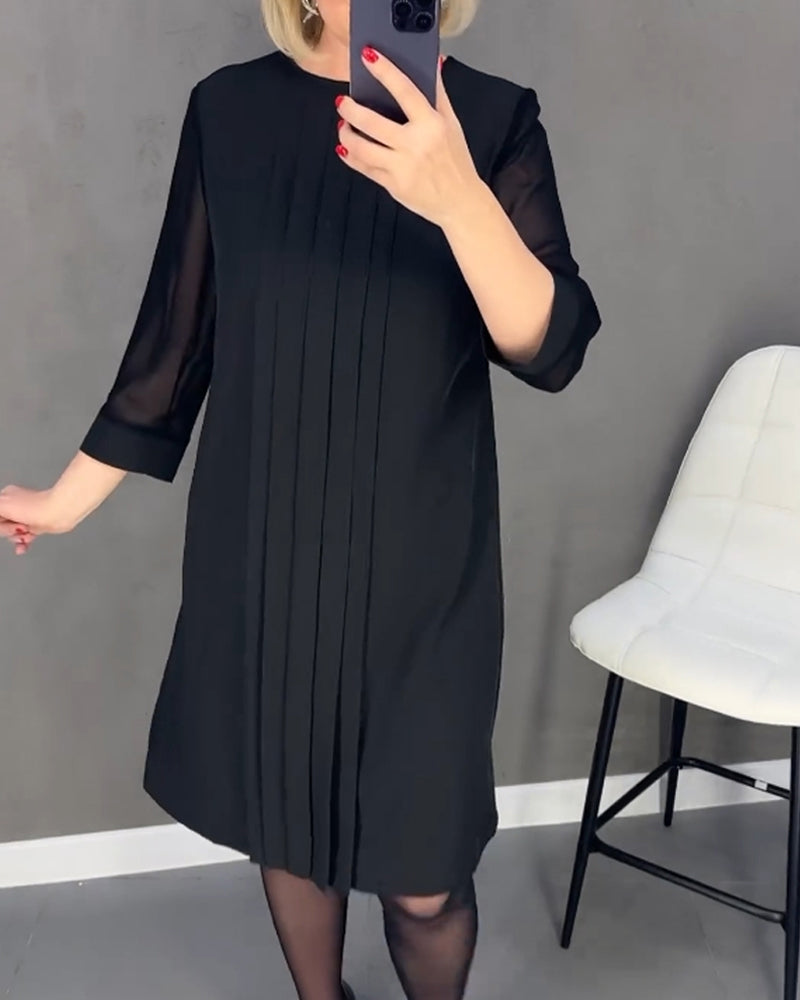 Elegáns Shift ruha hálós részletekkel – Gabrielle