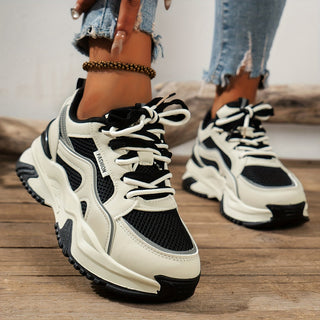 Stílusos Női Sneakers Magas Talppal – Romi