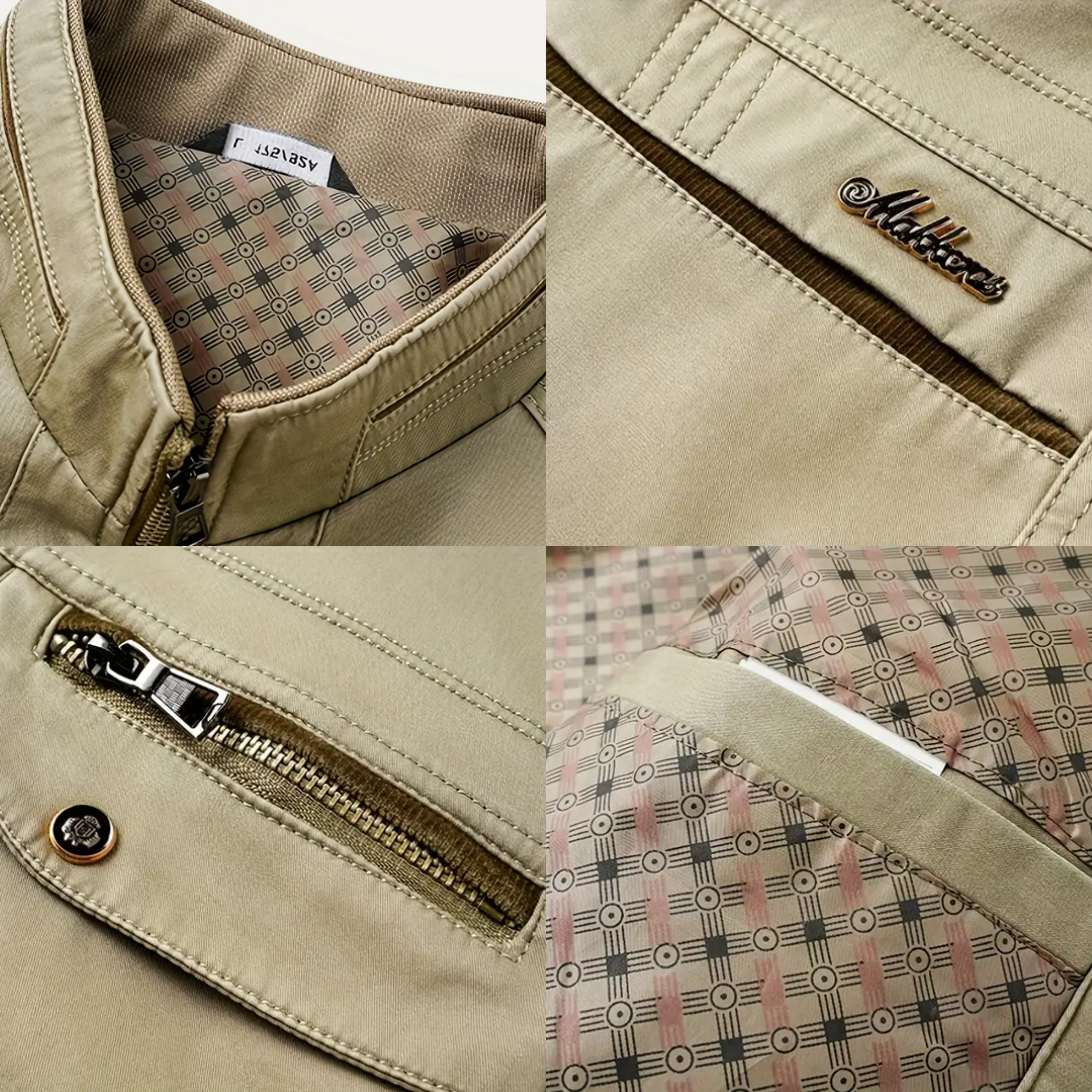 Férfi pamut dzseki szélálló és vízlepergető terep stílusban – Torin