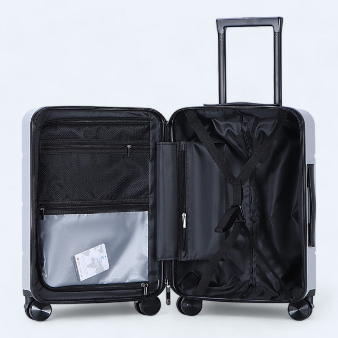 3 részes keményborítású bőröndkészlet – Atlas Explorer