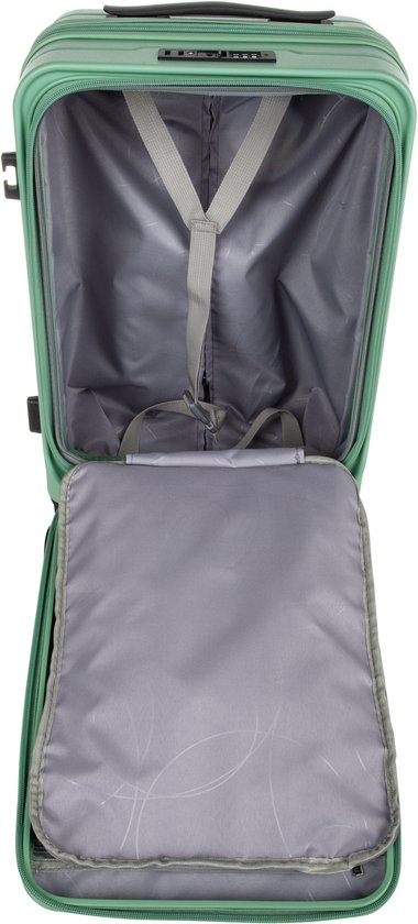 Kemény héjú bőrönd laptop rekesszel – Vienna