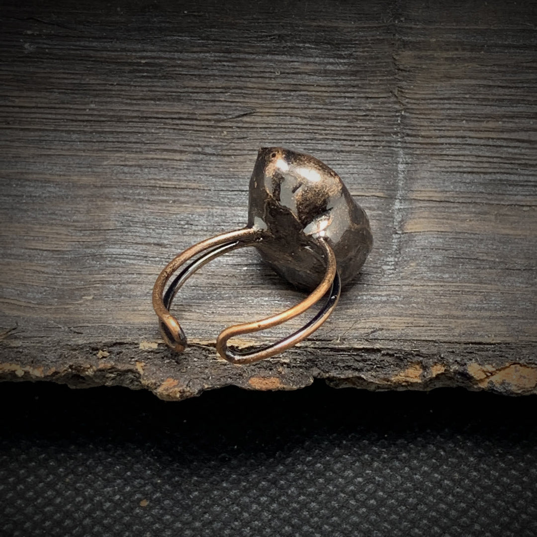 Természetes Nyers Születési Kő Gyűrű - Selina