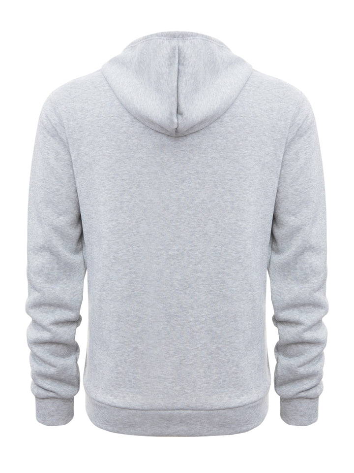 Menő férfi kapucnis pulóver félig cipzárral - Archer