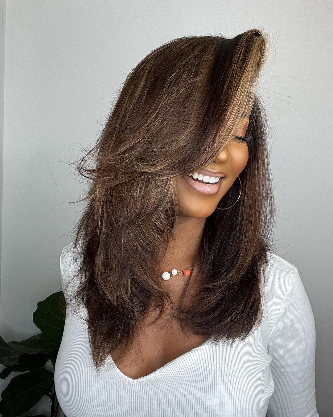 Lace Front Paróka kiemelésekkel – Selena